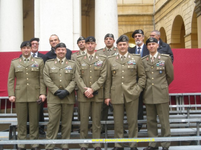 IL COL. NITTI AL COMANDO DEL REGGIMENTO ALLIEVI IN ACCADEMIA